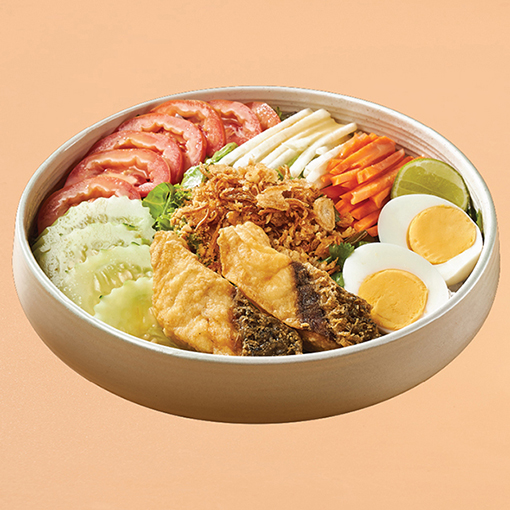 DLL202 ยำสลัดลาวดีไลท์ปลากะพง