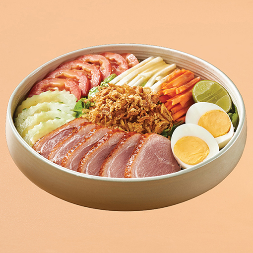 DLL201 ยำสลัดลาวดีไลท์อกเป็ดรมควัน